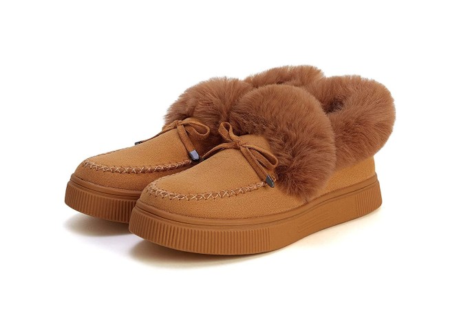 Premium Women's Fleece Loafers